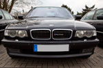 Rhein-Ruhr-Stammtisch im März 2012: BMW 750i (E38) Individual von Uwe ('guhms')