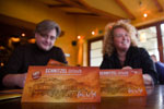 Im Café del Sol gab es wieder Schnitzelurlaub, d. h. Schnitzel 'all you can eat'