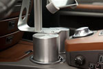 selbst gefertigte iPad Halterung im BMW 730d (E65) von Dennis ('Dennis730d')