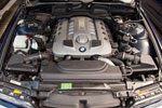 das waren noch Zeiten: großer V8-Dieselmotor im 7er-BMW, hier der 740d von Michael ('McTube')