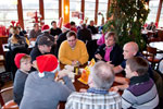 Weihnachtsstammtisch im Café del Sol in Castrop-Rauxel