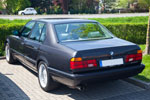 BMW 730iA (E32), Bj. 10.89, von Ulrike alias Ulli ('Jeff Jaas') beim Rhein-Ruhr-Stammtisch im Mai
