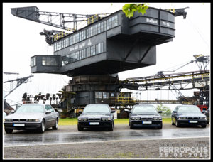 BMW 7er Treffen in der Ferropolis im Mai 2013