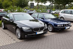 BMW 730d (F01) von Dirk ('Dixe') und BMW 730i (E32) von Andreas ('T-Bird')