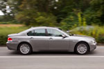 Ralf ('MetalOpa') in seinem BMW 745i (E65) bei der Abfahrt vom Rhein-Ruhr-Stammtisch