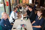Rheinischer 7er-Stammtisch im Oktober 2013, im Wickrather Brauhaus Mönchengladbach
