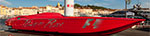 Schnellboot im Hafen von Saint-Tropez