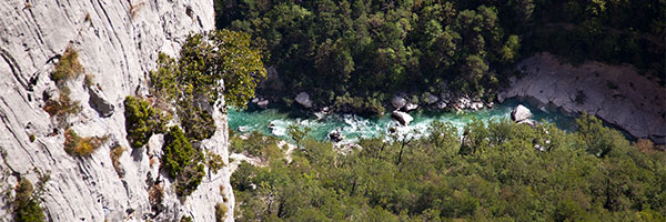 Blick in den Gorges du Verdon
