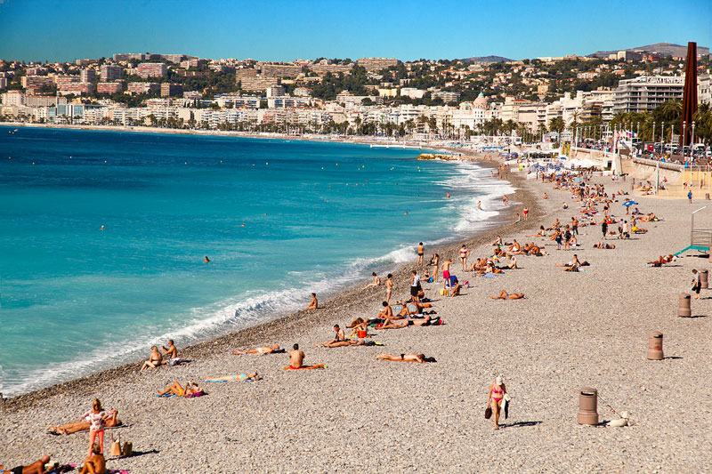 Strand von Nizza