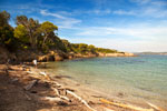 naturbelassener Strand auf Porquerolles