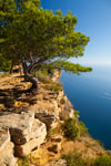 Steilküste gegenüber von Cassis