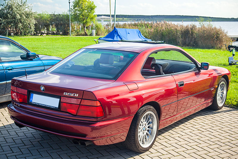 BMW 850i (E31) von Andr ('erstens') am grossen Goitzschesee