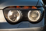 BMW 745i (E65), von Alain ('Alien'), mit nachgerüsteten LED Leuchtringen