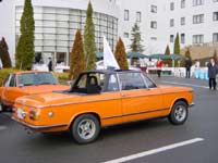 BMW Cabrio der 02er-Serie auf dem BMW-Treffen "02 Festa in Yatsugatakein" in Japan