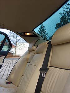 Innenraum des BMW 740i Individual von Klaus Röseners