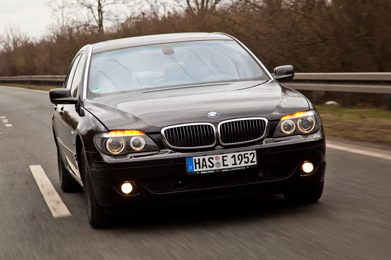 BMW 730d Individual (E65), weiter individualisiert zum 'Active 7'.