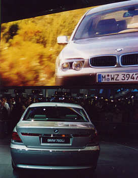 BMW 760Li (E65) auf der IAA 2001 in Frankfurt