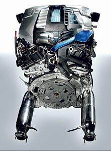 BMW V12-Zylinder Motor fr bivalenten Antrieb