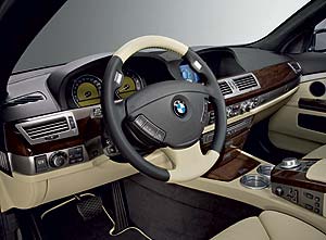 BMW 7er Reihe - Special Edition Exclusive Stratusgrau, Ecru 