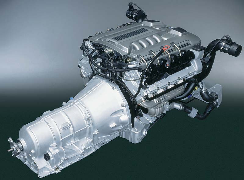 BMW V8Dieselmotor mit 6GangAutomatikgetriebe