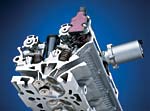 BMW V8 Motor mit vollvariabler Ventilsteuerung Valvetronic: Zylinderkopf