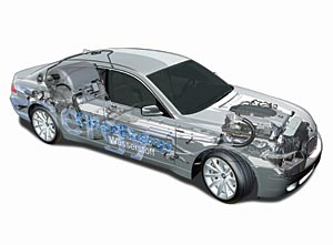 BMW Hydrogen 7, Technische Grafik