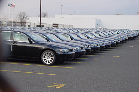 BMW 7er (E65) auf "Halde" in den USA