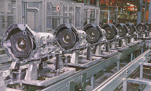 Produktion des ZF 6HP26 Automatikgetriebes