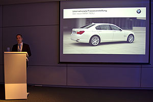 Internationale Presse-Präsentation des neuen BMW 760i in der BMW Welt München
