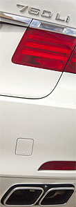 BMW 760Li, Heckansicht