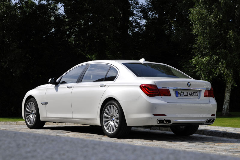 BMW 760Li (Modell F02) on location in Mnchen