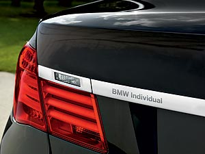 Der neue BMW 7er, BMW Individual