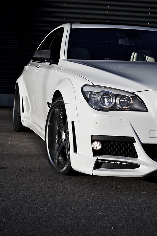 BMW 760Li (F02), veredelt in Zusammenarbeit von Shaston mit Lumma