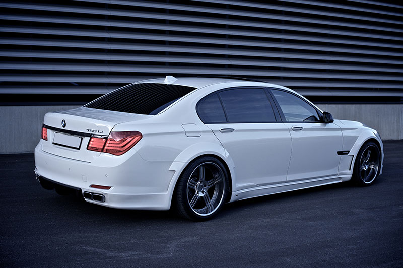 BMW 760Li (F02), veredelt in Zusammenarbeit von Shaston mit Lumma