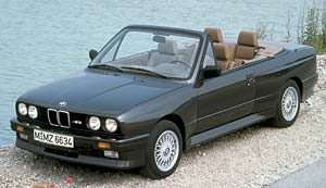 BMW M3 Cabrio aus dem Jahr 1987