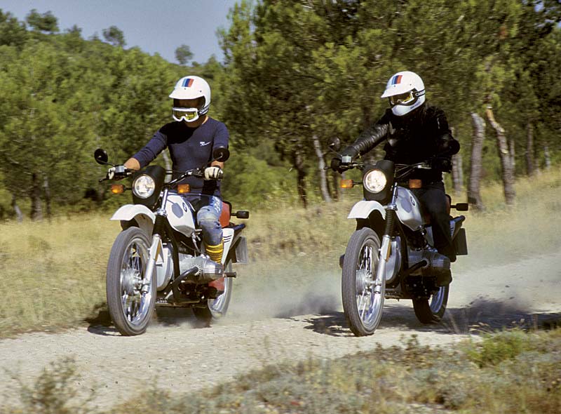 Presse-Veranstaltung f�r die BMW R 80 G/S in Avignion, 1980