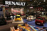 Blick auf den Renault und Citroen Stand
