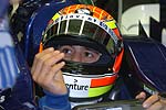 Antonio Pizzonia beim F1-Training in Spa/Belgien