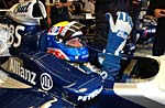 Mark Webber beim 1. Qualifying in Imola