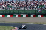 Mark Webber beim F1-Rennen in Japan
