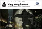 VW wirbt fr den neuen King Kong Film - auch auf der IAA