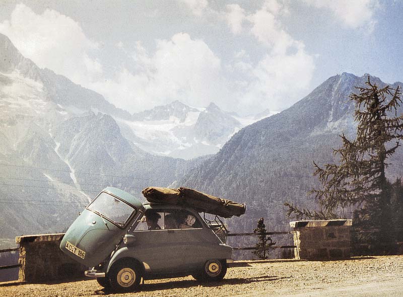 BMW Isetta Export, Felbertauern 1958