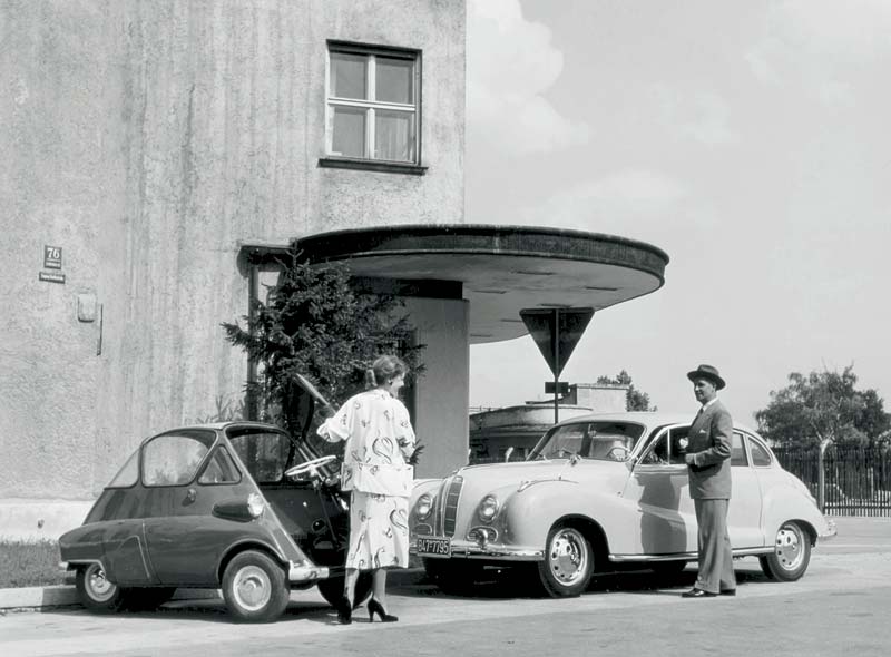 BMW Isetta Standard und BMW 502