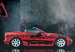 A.R. Penck, Art Car, 1991 - BMW Z1