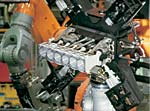BMW Motorenwerk Hams Hall - Prfen der Motoren mittels eines optischen Kamerasystems