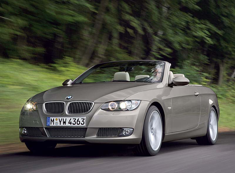 jetzt auch mit 4-Zylinder Diesel-Motor: das BMW 3er Cabrio