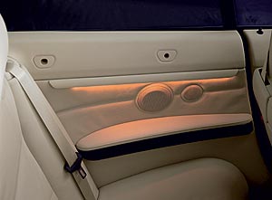 neue ambiente Innenbeleuchtung im BMW 3er Cabrio