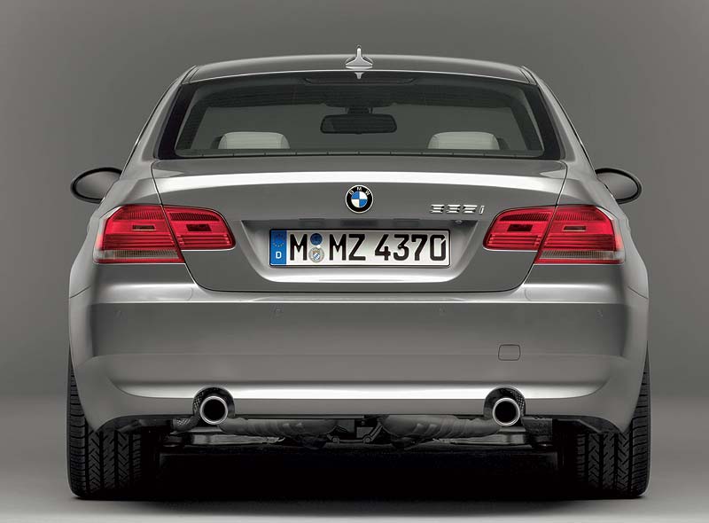 BMW 3er Coup�, Heckansicht