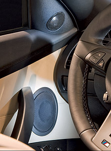 Das von THX zertifizierte HiFi-Lautsprechersystem Professional im BMW Z4 Roadster