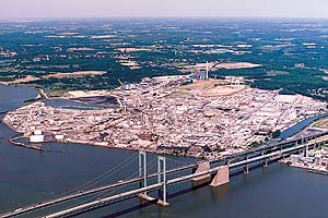 DuPont Chambers Works Gelnde in Deepater, New Jersey